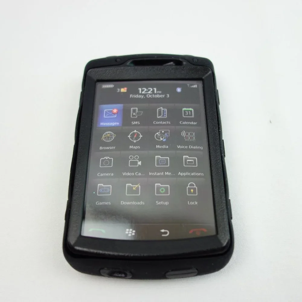 Verizon Rugged OtterBox Case for Blackberry Storm 3 Layers of‎ Protection